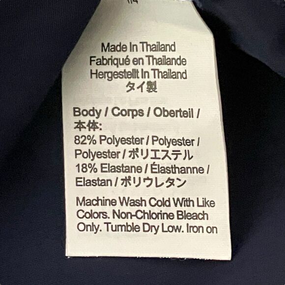 Crewcuts Rash Guard Boys M Blue Colorblock UPF 50+ Swim Shirt Top Beach - Picture 9 of 13